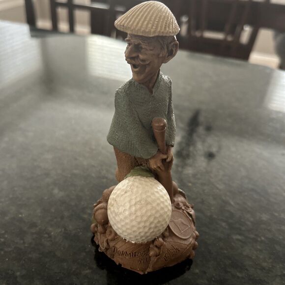 Tom Clark 1991 DORMIE #5164 Cairn Studio Signed Golf Figurine with COA #20578 - Picture 2 of 7
